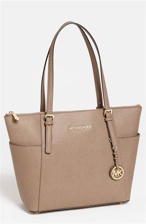 michael kors jet set leather purse|Michael Kors jet set pouch.